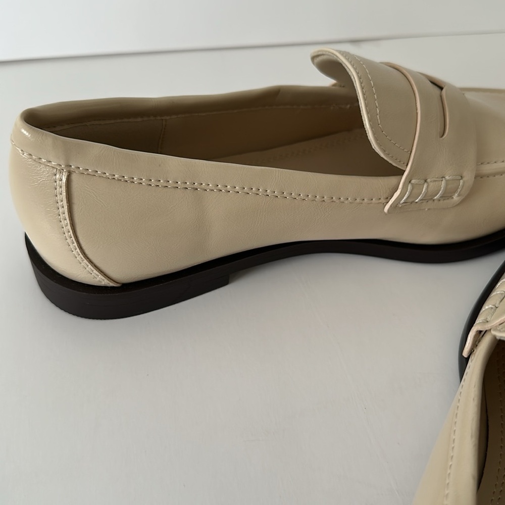 Zara Cream Women’s Loafers Size 8 - Picture 16 of 17
